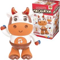 Brinquedo Interativo Dancing Vaquinha Com Luz e Som DM Toys