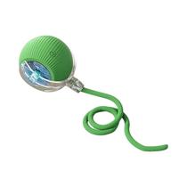 Brinquedo Interativo De Bola De Silicone Para Gatos, Rolamento Automático Com Cauda Longa, Brinquedo