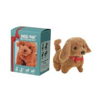 Brinquedo Interativo De Cachorrinho De Pelúcia Fofo Que Abana a Cauda, Late E Anda Para Crianças Sem