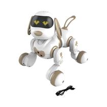 Brinquedo Interativo De Cão Robô RC Com Comando De Voz, Sensibilidade Ao Toque, Música E Acrobacias