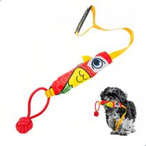 Brinquedo Interativo de Corda para Cachorros com Cabo de Guerra Em Formato de Personagem Colorido Momovida DT19