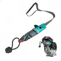 Brinquedo Interativo de Corda para Cachorros com Cabo de Guerra Em Formato de Personagem Colorido Momovida DT19