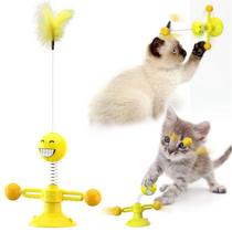 Brinquedo Interativo de Gato Giratório Anti Stress