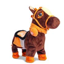 Brinquedo interativo de pelúcia Smalody Animated Walking Pony Horse Brinquedo interativo de pelúcia Smalody Animated Walking Pony Horse