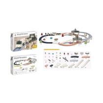 Brinquedo Interativo Educativo Para Crianças, Trem Elétrico Montável DIY, Presente Unissex