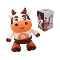 Brinquedo Interativo Elétrico Vaca Dançante Com Música E Luz, Brinquedo Plástico Educacional Para