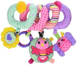 Brinquedo Interativo Espiral com Luzes e Som - Atraente para Bebês e Crianças