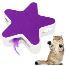 Brinquedo interativo Gatos Estrela Giratória Cat -Lilás