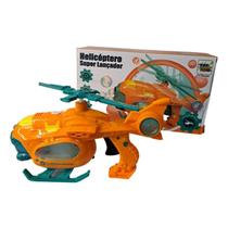 Brinquedo Interativo Helicóptero Musical Festa Verão - Toyking