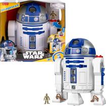 Brinquedo Interativo Imaginext Star Wars R2 D2 HXG52 Mattel Brinquedo Interativo Imaginext Star Wars R2 D2 HXG52 Mattel