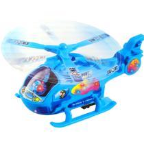 Brinquedo Interativo Infantil Helicóptero Bate e Volta com Luz e Som