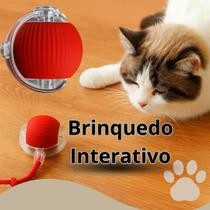 Brinquedo Interativo Inteligente Para Gatos Carregamento TipoC Animais Pets Diversão Estimula
