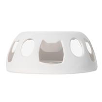 Brinquedo Interativo Joy Porta Petisco Branco para Gatos - Tam. Único