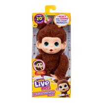 Brinquedo Interativo Little Live Pets Bebê Macaco 19 cm