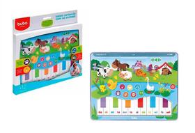 Brinquedo Interativo Musical Tablet Cantando Com Os Animais - Buba