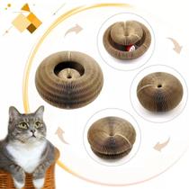 Brinquedo Interativo P Gatos Pet Arranhador magico articulavel com sino