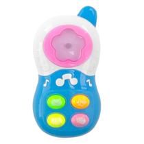 Brinquedo Interativo para Bebê Mini Celular Musical com Luz - OM Utilidades