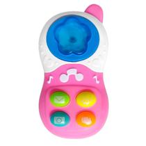 Brinquedo Interativo para Bebê Mini Celular Musical com Luz