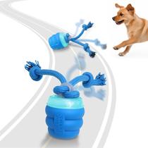 Brinquedo interativo para cães Giociv Wicked Ball Motion Activated Blue