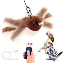 Brinquedo interativo para cães Mity rain Flapping Bird com controle remoto