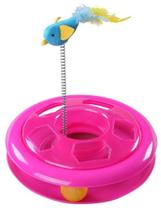 Brinquedo Interativo para Gato Caçador c/ CATNIP Brinde 1 Bola Pawise