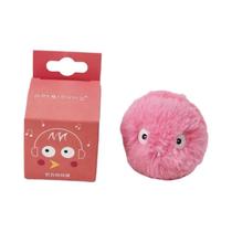 Brinquedo Interativo para Gato com Catnip Elétrico - Bola de Pelúcia com Som
