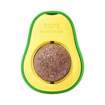 Brinquedo Interativo Para Gatos Bola Catnip Abacate estimula