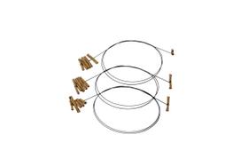 Brinquedo Interativo para Gatos Cat Dancer Kit com 3 Unidades e Arame de 76 cm