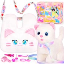 Brinquedo Interativo para Gatos NINAOR com Bolsa Tiracolo