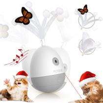 Brinquedo interativo para gatos PETGEEK Laser Pointer com Bird Squeaky