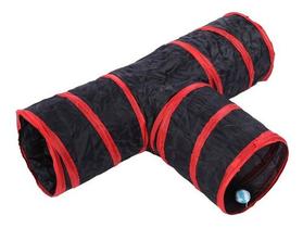 Brinquedo Interativo Para Gatos Pets Túnel Labirinto Colorido - Túnel 3 saídas Formato T e Y Brinquedo Interativo Para Gatos Pets Túnel Labirinto Colorido - Túnel 3 saídas Formato T e Y