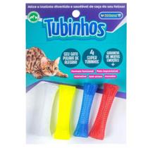 Brinquedo Interativo Para Gatos Tubinhos Pet Games