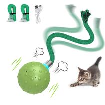 Brinquedo interativo para gatos Umosis Active Rolling Ball com som de pássaro