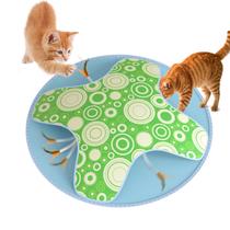 Brinquedo interativo para gatos WAKHJAKT LSH02 com modo Hide/Seek e penas