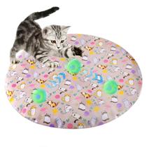 Brinquedo interativo para gatos WEBUEP para gatos domésticos com bola rolante