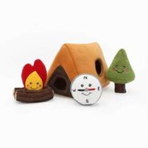 Brinquedo Interativo Pelúcia Zippy Burrow Camping Tent- ZippyPaws Brinquedo Interativo Pelúcia Zippy Burrow Camping Tent- ZippyPaws