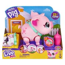 Brinquedo Interativo Porquinho Piggly Little Live Pets Fun