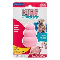 Brinquedo interativo recheavel kong puppy medium filhote m