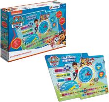 Brinquedo Interativo Relógio Calendário Patrulha Canina