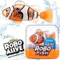 Brinquedo Interativo Robô Alive Robô Peixe Palhaço