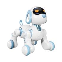 Brinquedo Interativo Robô Cão RC Com Comando De Voz, Sensor De Toque, Música E Acrobacias Para