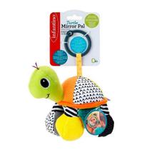 Brinquedo Interativo Tartaruga Verde com Espelho e Texturas - Infantino