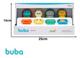 Brinquedo Interativo Zoo Pop-Up Buba