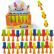 Brinquedo IPIDIPI TOYS Jumpeez Rocket com 24 estatuetas, lembrancinhas de festa Brinquedo IPIDIPI TOYS Jumpeez Rocket com 24 estatuetas, lembrancinhas de festa