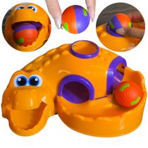 Brinquedo Jacaré Educativo Bebê Interativo Sensorial Presente Colorido Leve Divertido