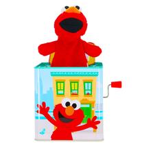 Brinquedo Jack in the Box com Elmo - Sesame Street
