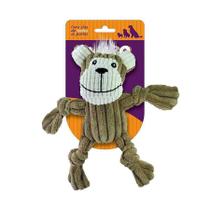 Brinquedo Jambo Mini Knot Monkey para Cães Marrom