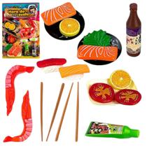 Brinquedo japa Cozinha Comida Japonesa Sushi Sashimi japa