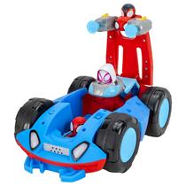 Brinquedo Jazwares Marvel Spidey Flip Reveal Cruiser 28 cm