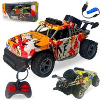Brinquedo Jeep Carrinho De Controle Remoto Subida Na Terra - UNID / 60